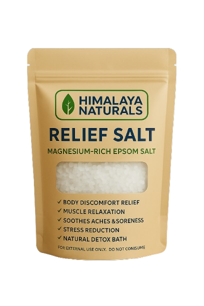 Himalaya Natural Bath Salt – 1kg Pure Epsom Salt